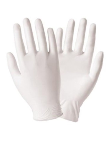 Disposable latex gloves pack 100pcs