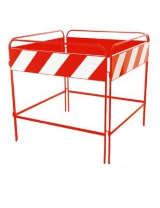 Barriera di recinzione per chiusini classe 1 100x100