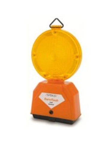 Lampeggiatore &quot; euroflash &quot; doppia batteria giallo lampeggiante led