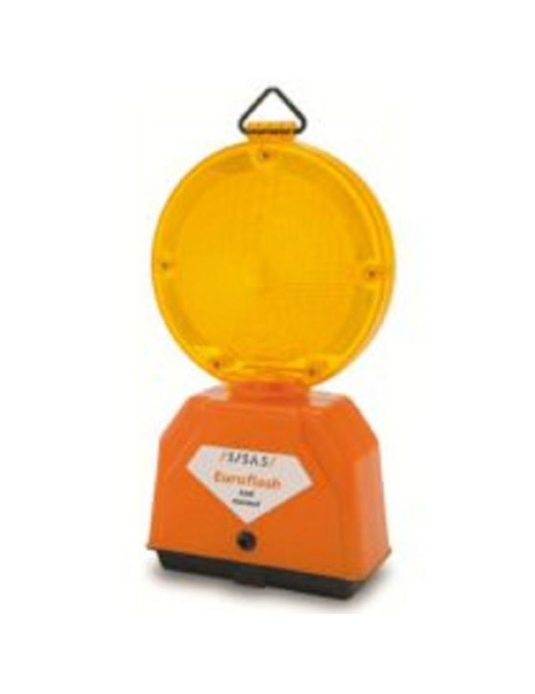 Lampeggiatore " euroflash " doppia batteria giallo lampeggiante led Lampeggiatore " euroflash " doppia batteria giallo lampeggiante led