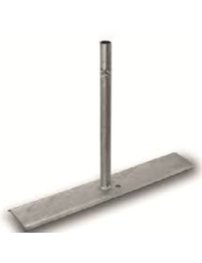 Modular barrier 110x250 with reflective panel - complete with Roma type legs