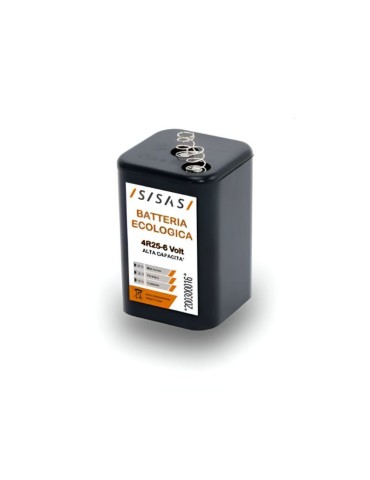 Battery for flashing lights 6V 7Ah PACK. 24 PCS