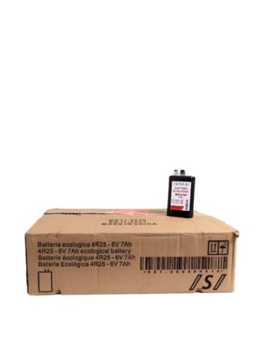 Batterie pour lumières clignotantes 6V 7Ah PACK. 24 PIÈCES 2