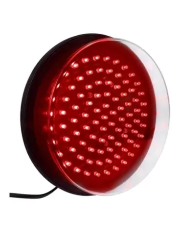 Ottica led diametro 200 mm - rossa