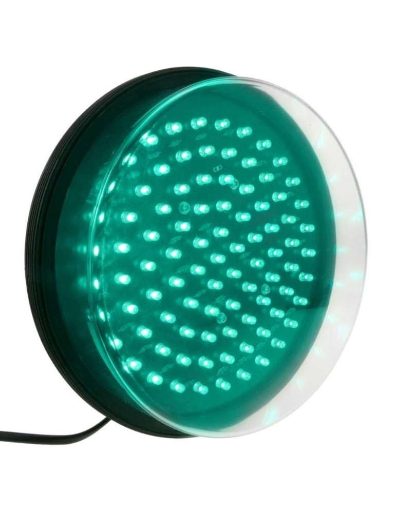 Ottica led diametro 200 mm - verde