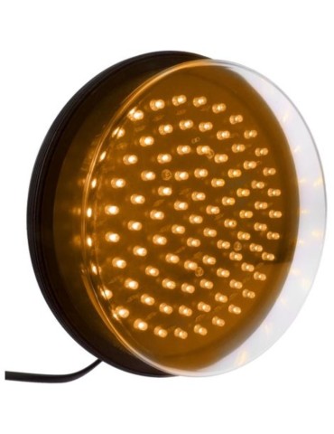 Ottica led diametro 200 mm - gialla