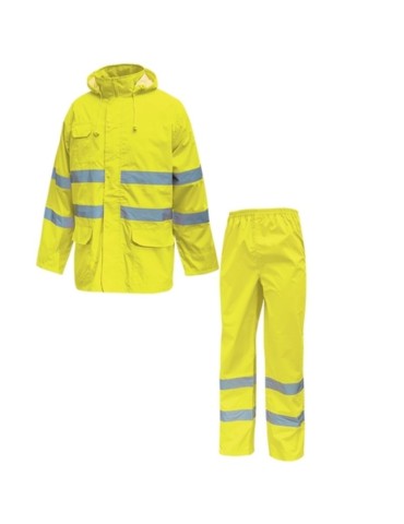 Conjunto de trabajo de funda fluo amarillo