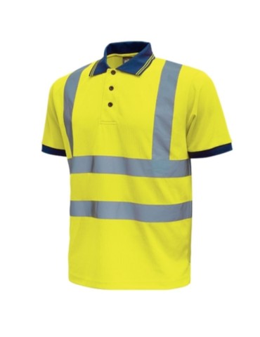 Polo de travail fluo jaune « néon »