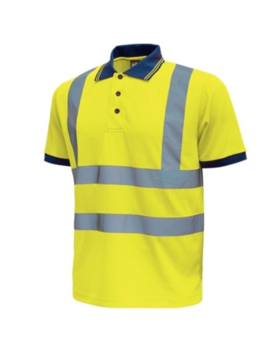 Polo de travail fluo jaune « néon »