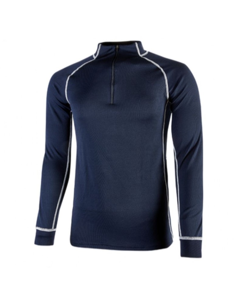 Camisa térmica de trabajo "makalu" azul oscuro