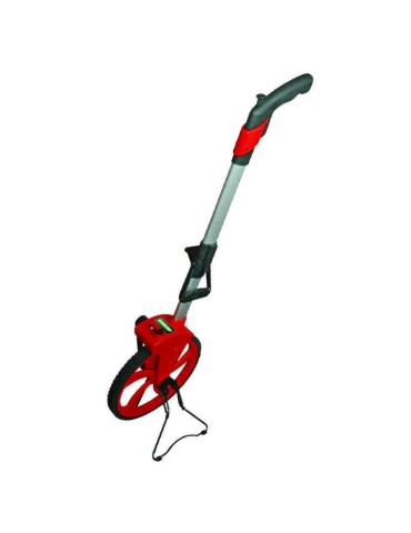 Misuratore stradale professionale a ruota con display meccanico a 4 cifre per metri oltre 2 cifre per centimetri