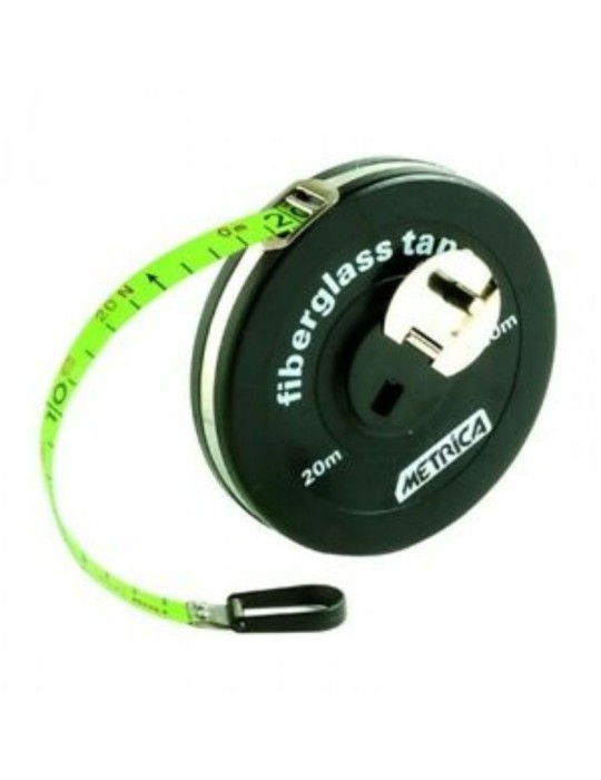 Cinta métrica con banda plástica de 20 m