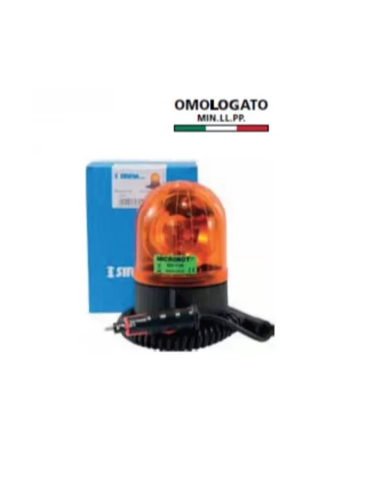 Proiettore girevole 12V - base magnetica