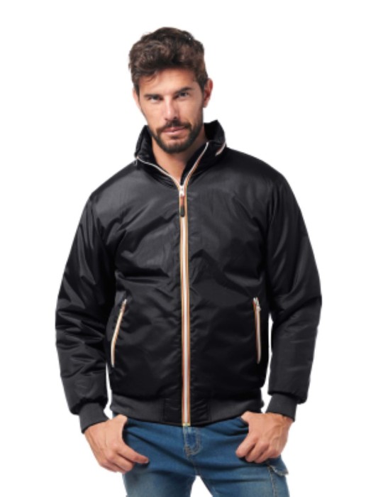 Jacket with inner padding Jacket with inner padding