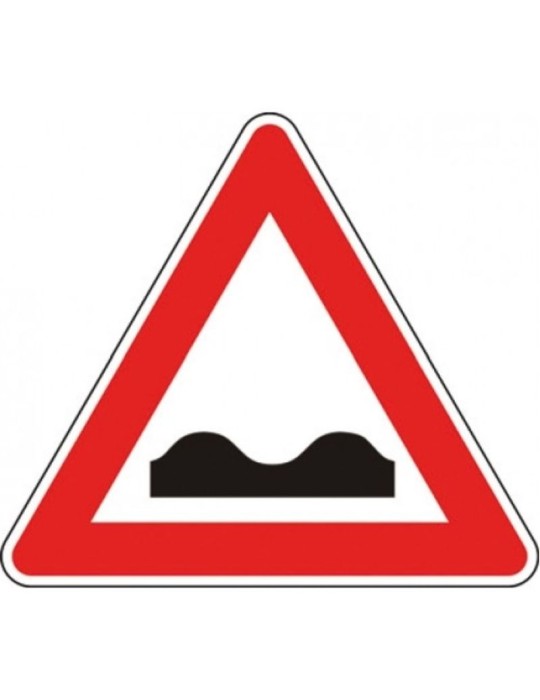 Triangolo lato 90 in ferro classe 1 fig. 1 " strada deformata " Triangolo lato 90 in ferro classe 1 fig. 1 " strada deformata "
