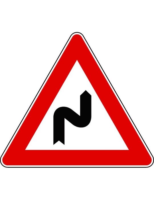 Triangle side 90 in iron class 1 fig. 6 " double curve, the first on the right " Triangle side 90 in iron class 1 fig. 6 " double curve, the first on the right "