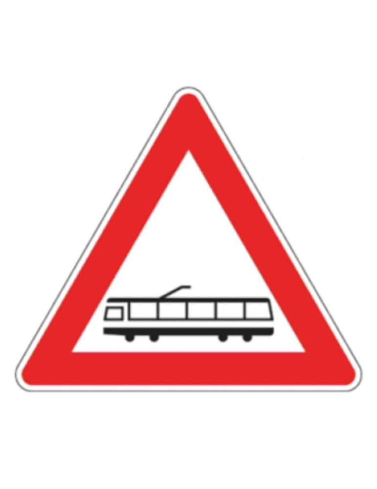 Dreiecksseite 90 in Baureihe 1 Eisen, Abb. 12, "Straßenbahnübergang"
