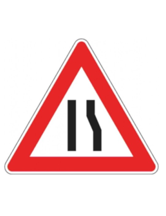 Dreiecksseite 90 in Eisenklasse 1 Abb. 19 " asymmetrische Verengung rechts "