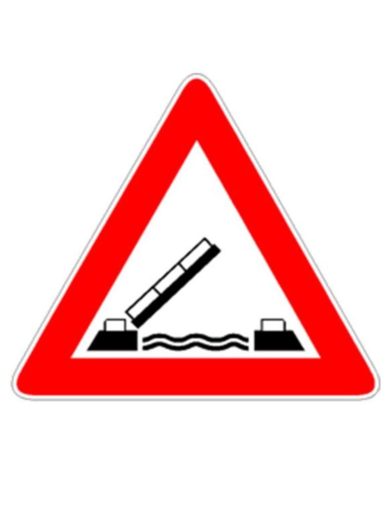 Côté triangle 90 in fer classe 1 fig. 20 « pont mobile »