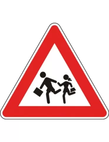 Triangolo lato 90 lamiera classe 1 fig. 23 &quot; Bambini &quot;