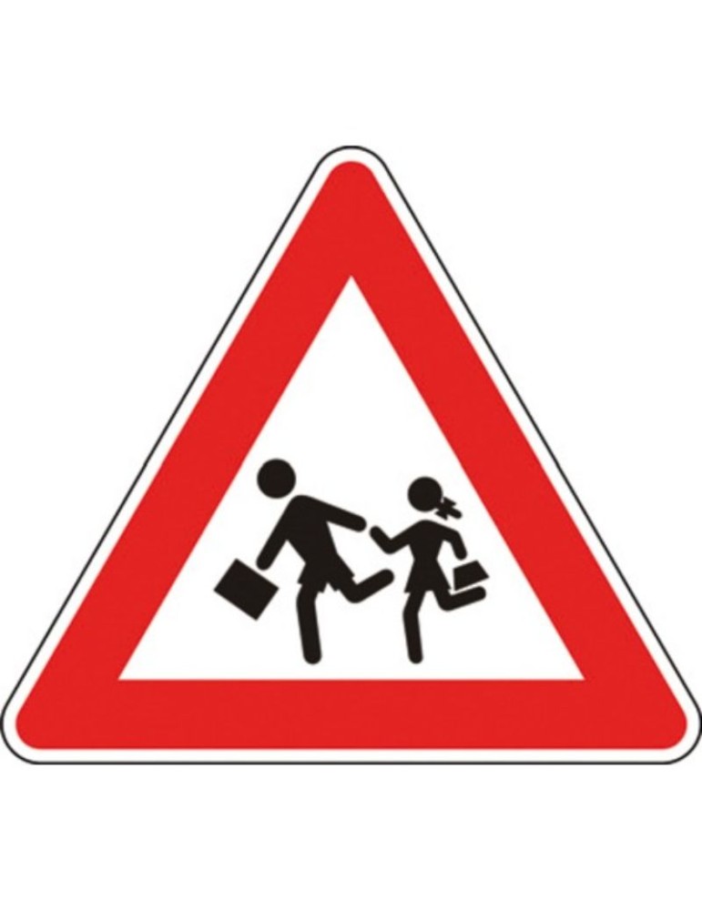 Triangolo lato 90 lamiera classe 1 fig. 23 &quot; Bambini &quot;