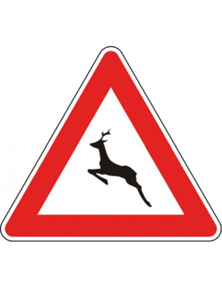 Triangle side 90 sheet metal class 1 fig. 25 "wandering wild animals"