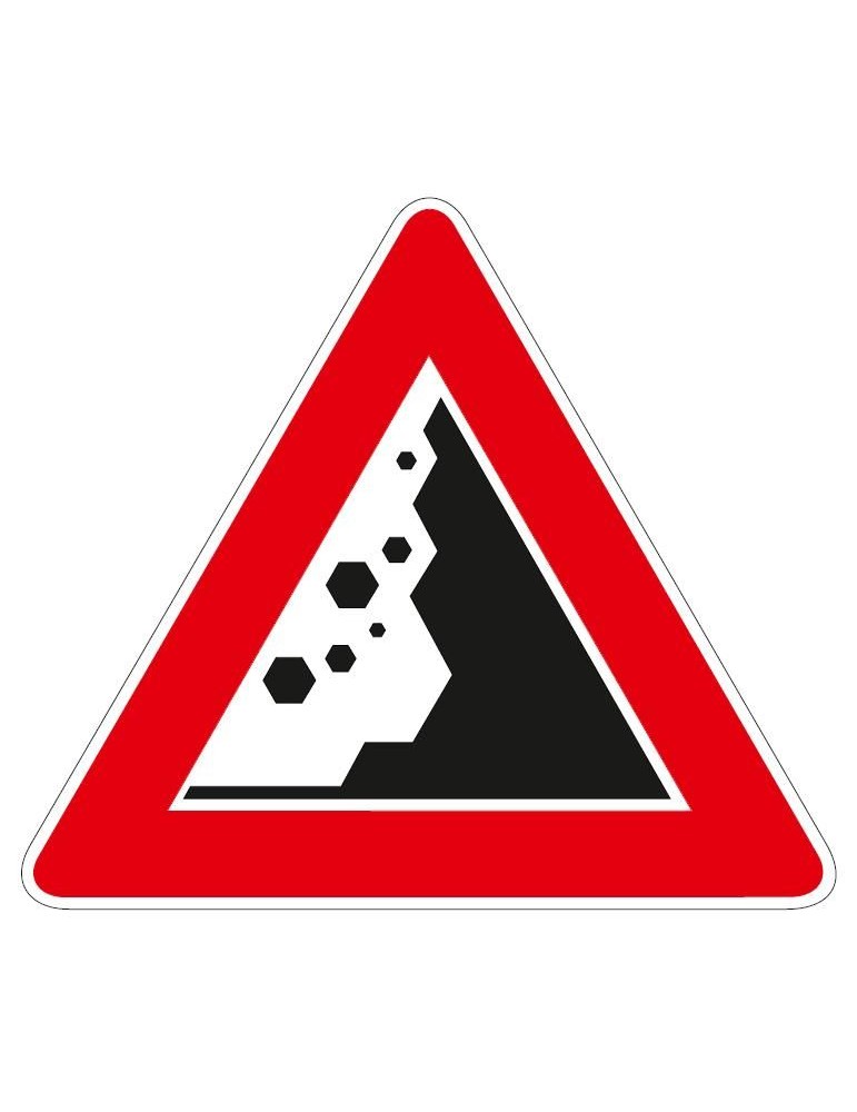 Dreiecksseite 90 Blech Klasse 1 Abb. 30/b "Rockfall LH"