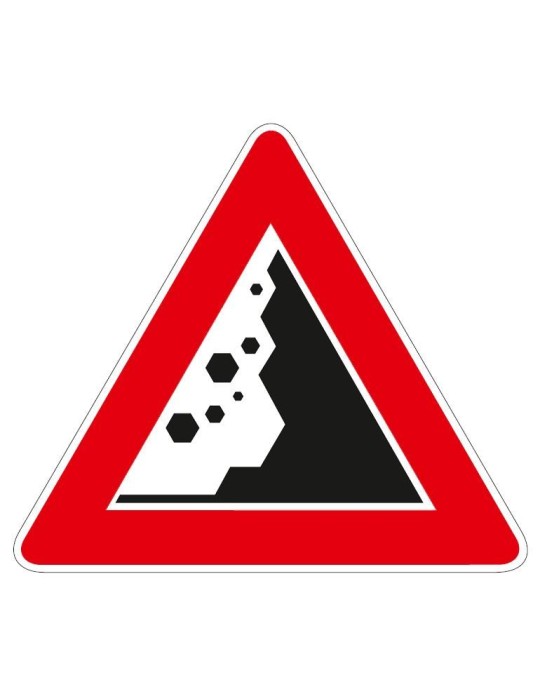 Dreiecksseite 90 Blech Klasse 1 Abb. 30/b "Rockfall LH"