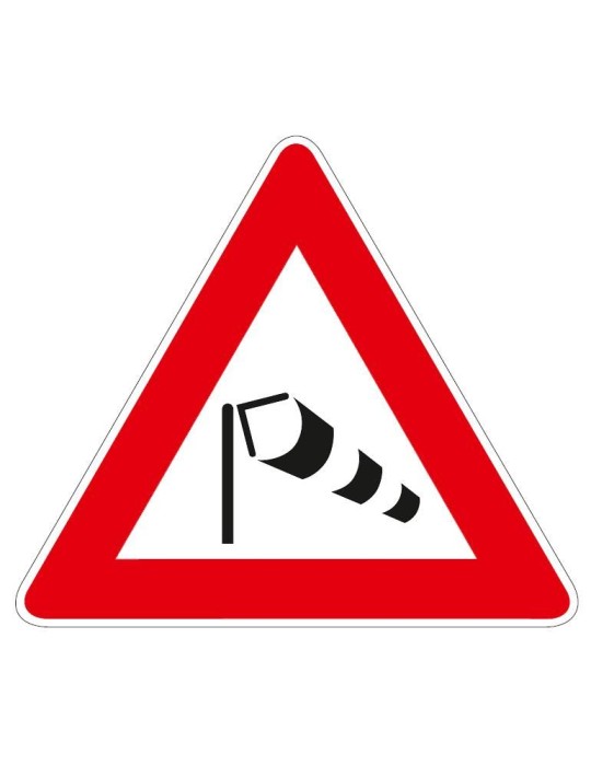 Côté triangle, tôle de classe 90, fig. 33 » vent latéral fort »