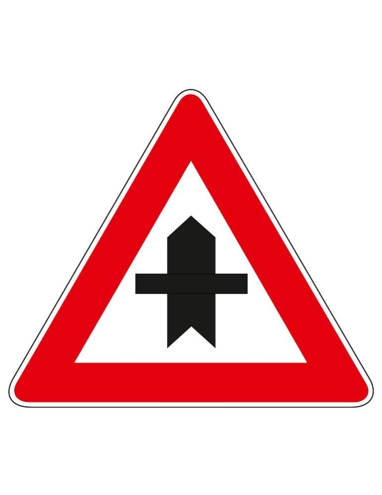 Côté triangle 90 tôle classe 1 fig. 43/a « intersection avec emprise »