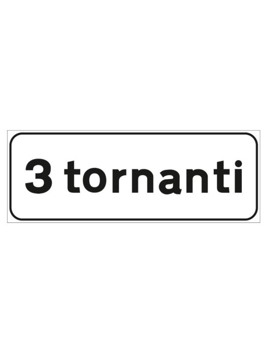 Pannello integrativo in lamiera classe 1 dim. 53x18 mod. 6/p1/2 " tornanti " Pannello integrativo in lamiera classe 1 dim. 53x18 mod. 6/p1/2 " tornanti "