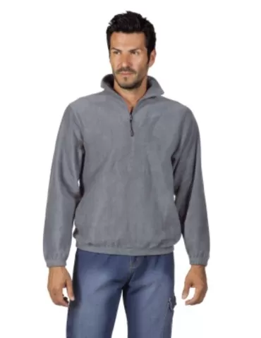 Pyle in poliestere con zip corta