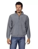 Polyester pyle with short zip