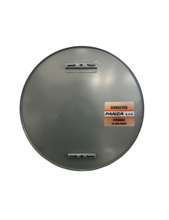 Disco de diámetro de 60 cm, clase 1 fig. 64/a" Tránsito prohibido para vehículos que transporten explosivos o productos inf