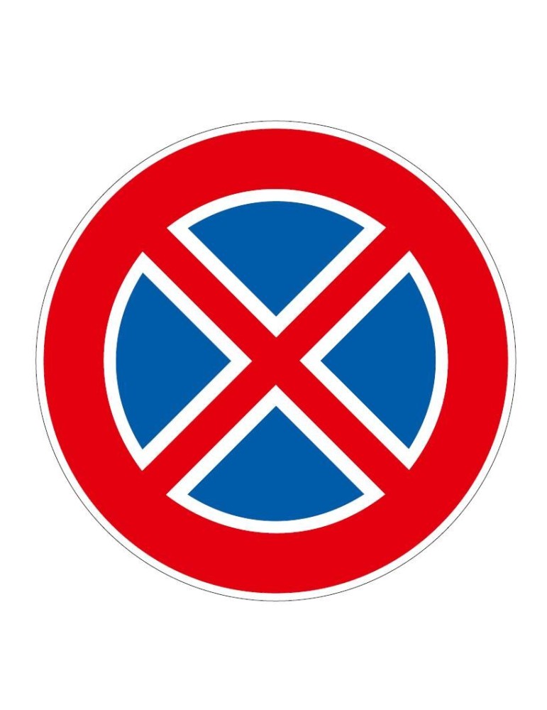 Disc with a diameter of 60 cm class 1 fig. 75 "no stopping"