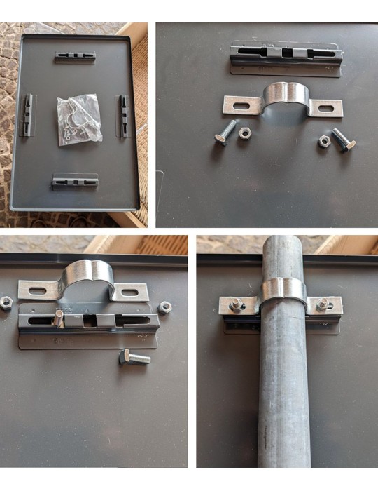 Cartello in lamiera classe 1 40x60 fig. 79/a " sosta consentita a particolari categorie "