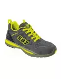 scarpa bassa scamosciata grigio/giallo fluo logica professional &quot;sigma&quot;