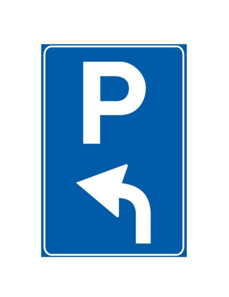 Targa lamiera classe 1 fig. 77/b " preavviso di parcheggio " Targa lamiera classe 1 fig. 77/b " preavviso di parcheggio "