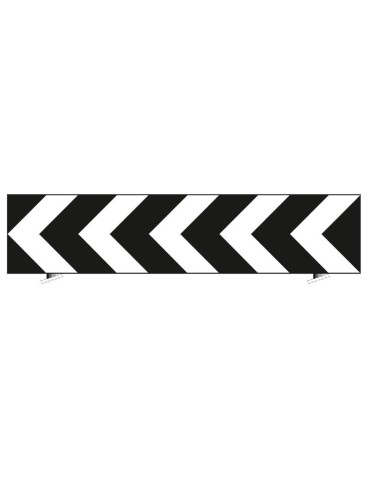 Plaque de tôle de classe 1 fig. 466 Délinéteur de courbe étroite ou épingle à cheveux mesurant 240x60 cm