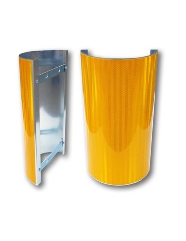 Special obstacle delineator in aluminium class 1 fig. 472 2