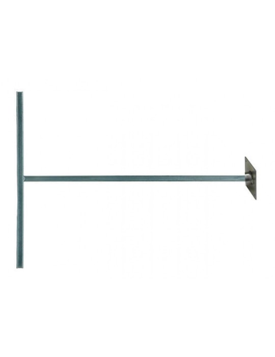 Mensola a muro semplice con piastra