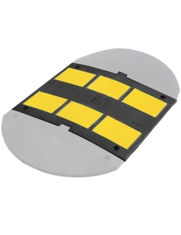 Rallentatore di velocit&agrave; in gomma h 3 cm (60x48)-Esclusi Tasselli