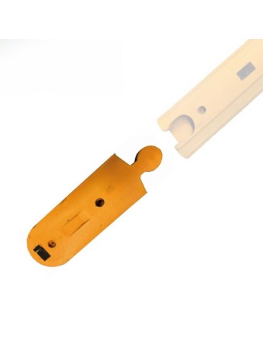 Terminale maschio per cordolo h 5 cm
