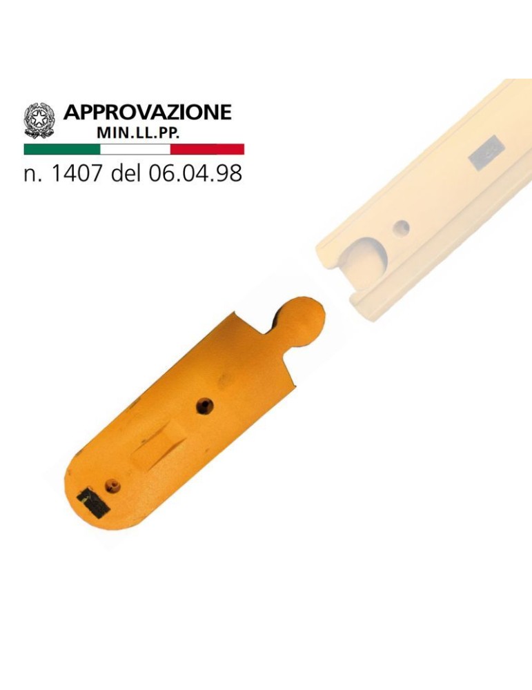 Male end for curb h 5 cm