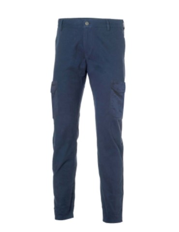 Pantaloni slim estivi blu