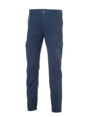Pantaloni slim estivi blu