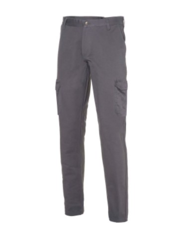Pantaloni slim estivi grigi