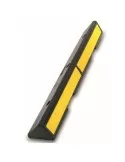 Delimitatore di parcheggio in gomma 70 cm pellicola rifrangente classe 2 s.