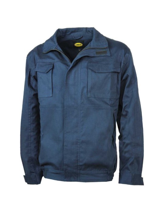 Chaqueta de cuatro usos para obras especiales azul