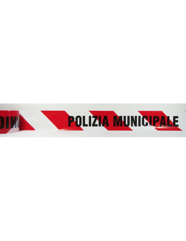 Warning tape " municipal police "